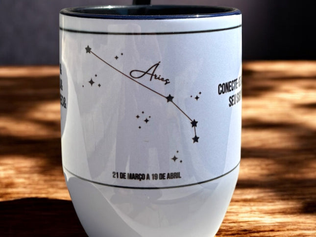 Caneca do Horóscopo - Áries