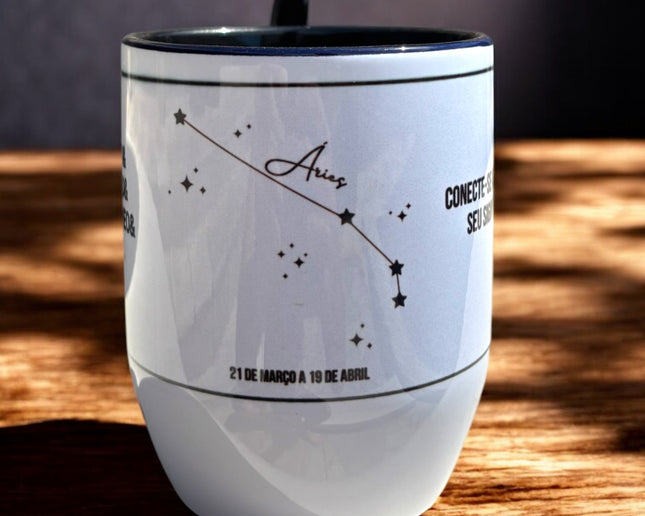 Caneca do Horóscopo - Áries