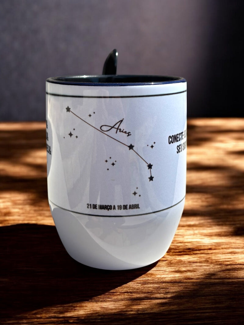 Caneca do Horóscopo - Áries