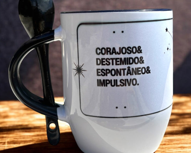Caneca do Horóscopo - Áries