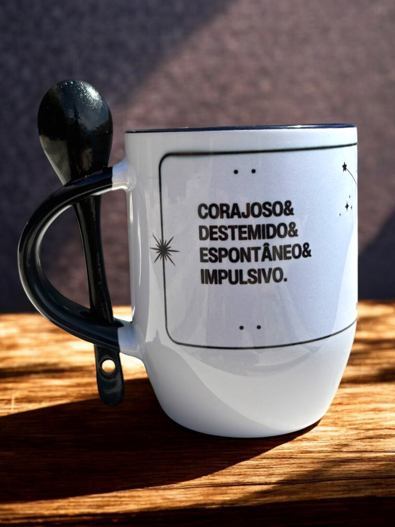 Caneca do Horóscopo - Áries